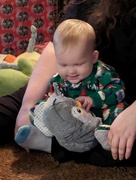 25th Dec 2023 - Grandbaby and Penguin