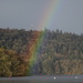 rainbow on the lake by anniesue
