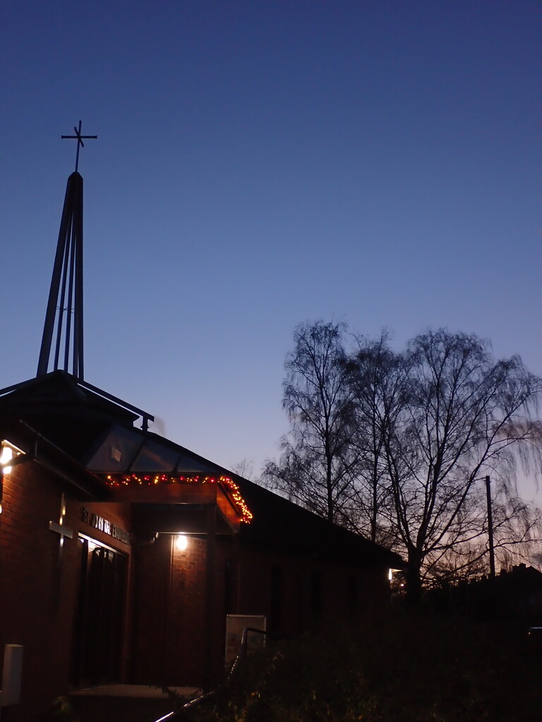 Church silhouette by speedwell