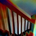 Stairway Railing Shadow—enhanced by mcsiegle