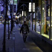 30th Dec 2023 - Lonely walk on a cold Chicago night