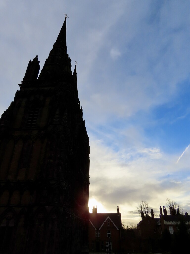 Strange light on the Cathedral by orchid99