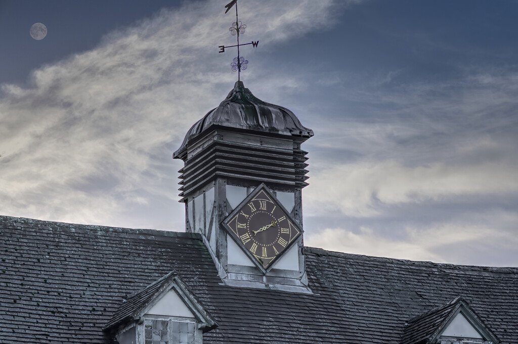 Baddesley Clinton Clock Tower by whdarcyblueyondercouk