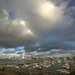 Dramatic sky in Portsmouth Harbour - Weds 3rd January 2024