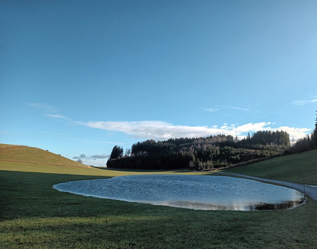 This small lake was created by all the rain. by cordulaamann