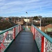 Railway station footbridge by baz65