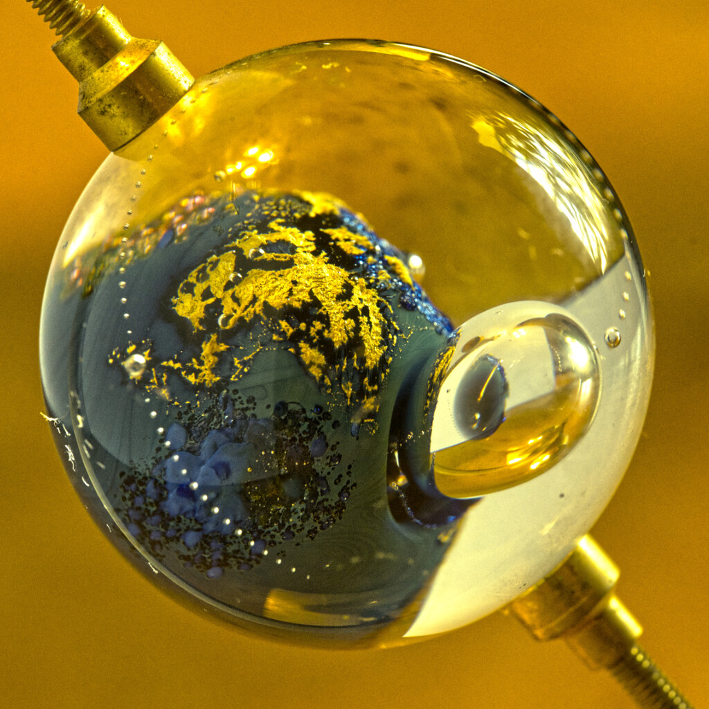 Earth in a Glass Bubble by peachfront