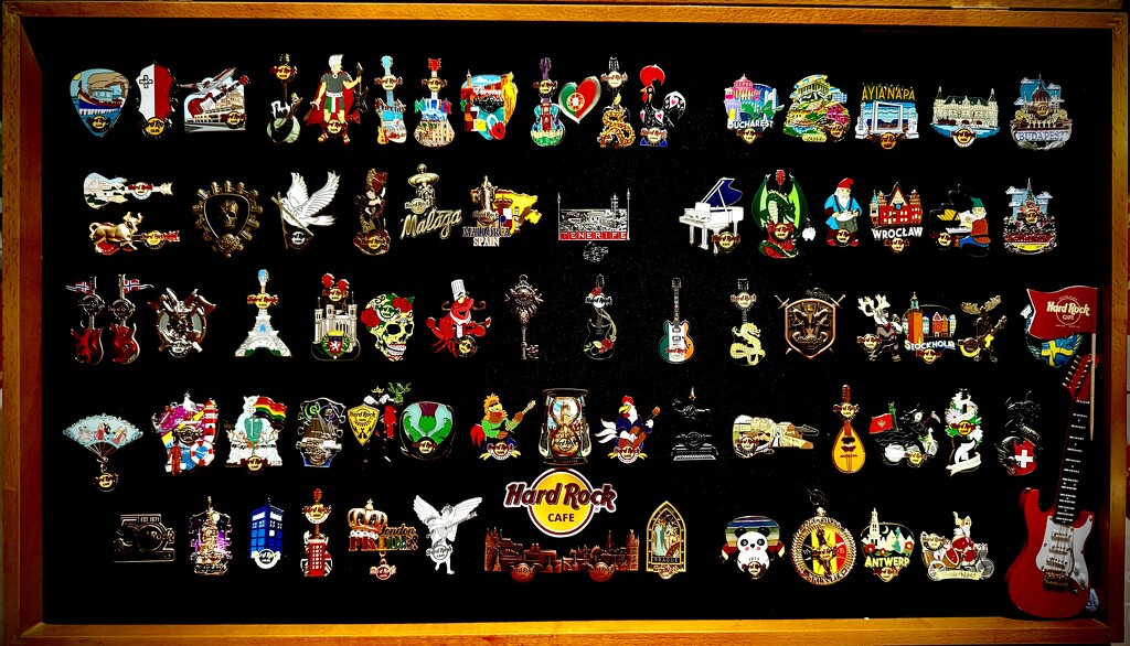 HRC pin collection  by jmdeabreu