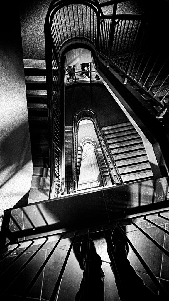 Anything B&W 11/60. Stairs by i_am_a_photographer