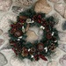 A Winter wreath I crafted for our front entrance by eahopp