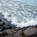 Where the water meets the breakwall by bobbic