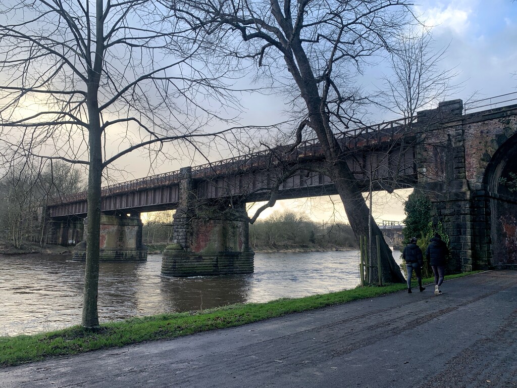 River Ribble bridge by happypat