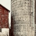 Silos and barn by eahopp