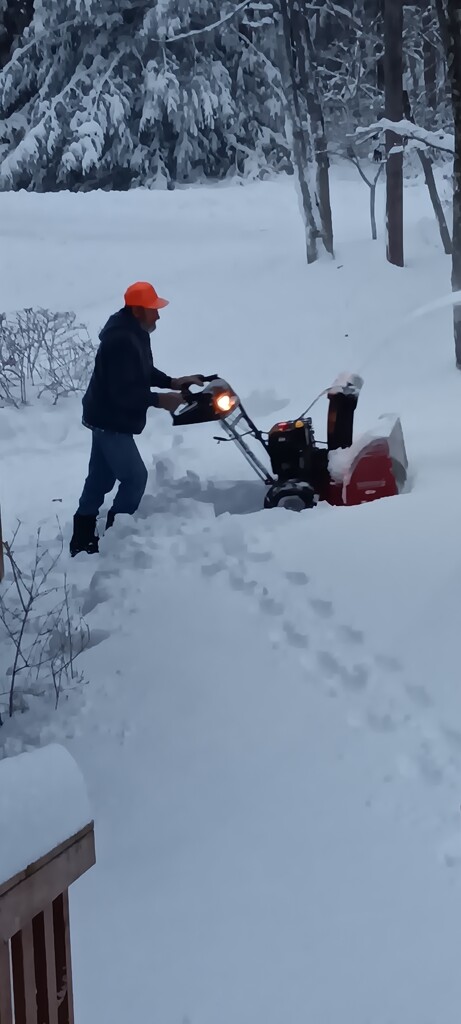 Day 7: Holy Snowblower, Batman !  by jeanniec57