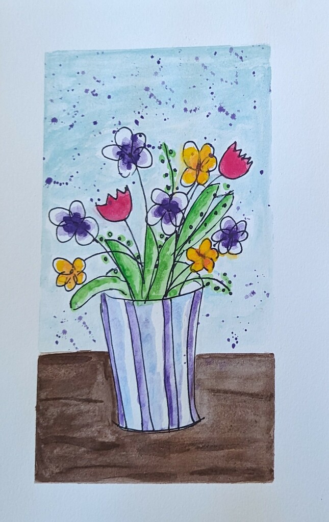 Watercolor Painting by julie