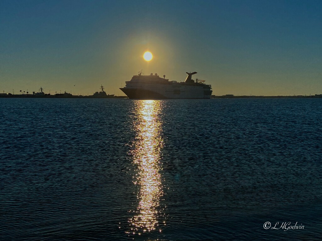 IMG_7979 Cruise Ships going out  at Huguenot by rontu