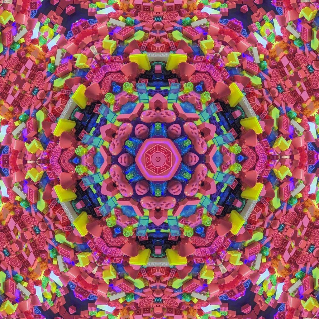 Neon Kaleidoscope  by photogypsy