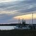 Shrimp boats and marsh sunset by congaree