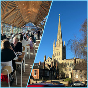 9th Jan 2024 - Busy Refectory in Norwich Cathedral 