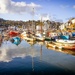 Mevagissey Harbour in the sunshine.  by swillinbillyflynn