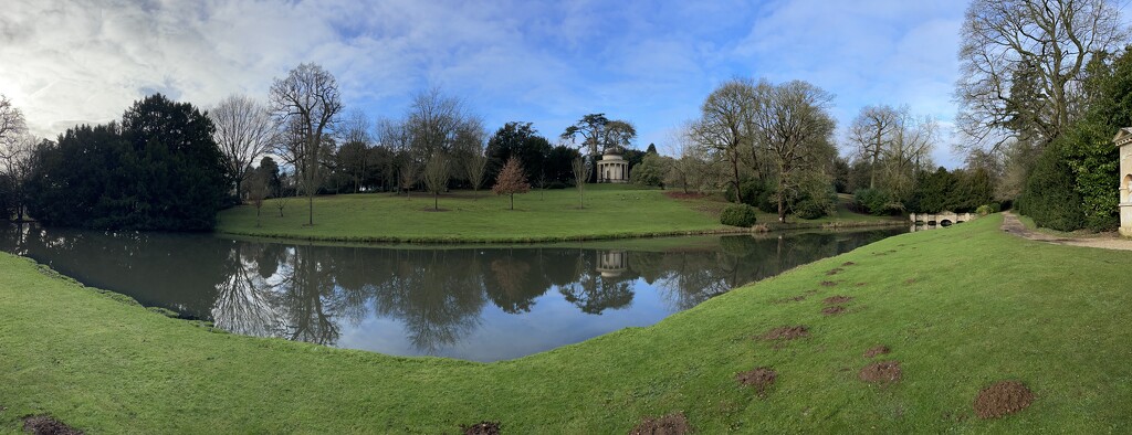 Stowe House - Panorama  by nigelrogers