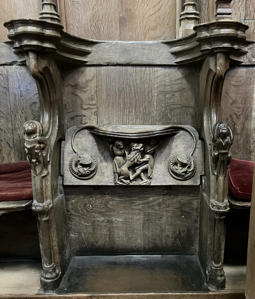 Misericord Norwich Cathedral  by foxes37
