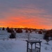 Sunrise on a 3 degree day by colleennoe