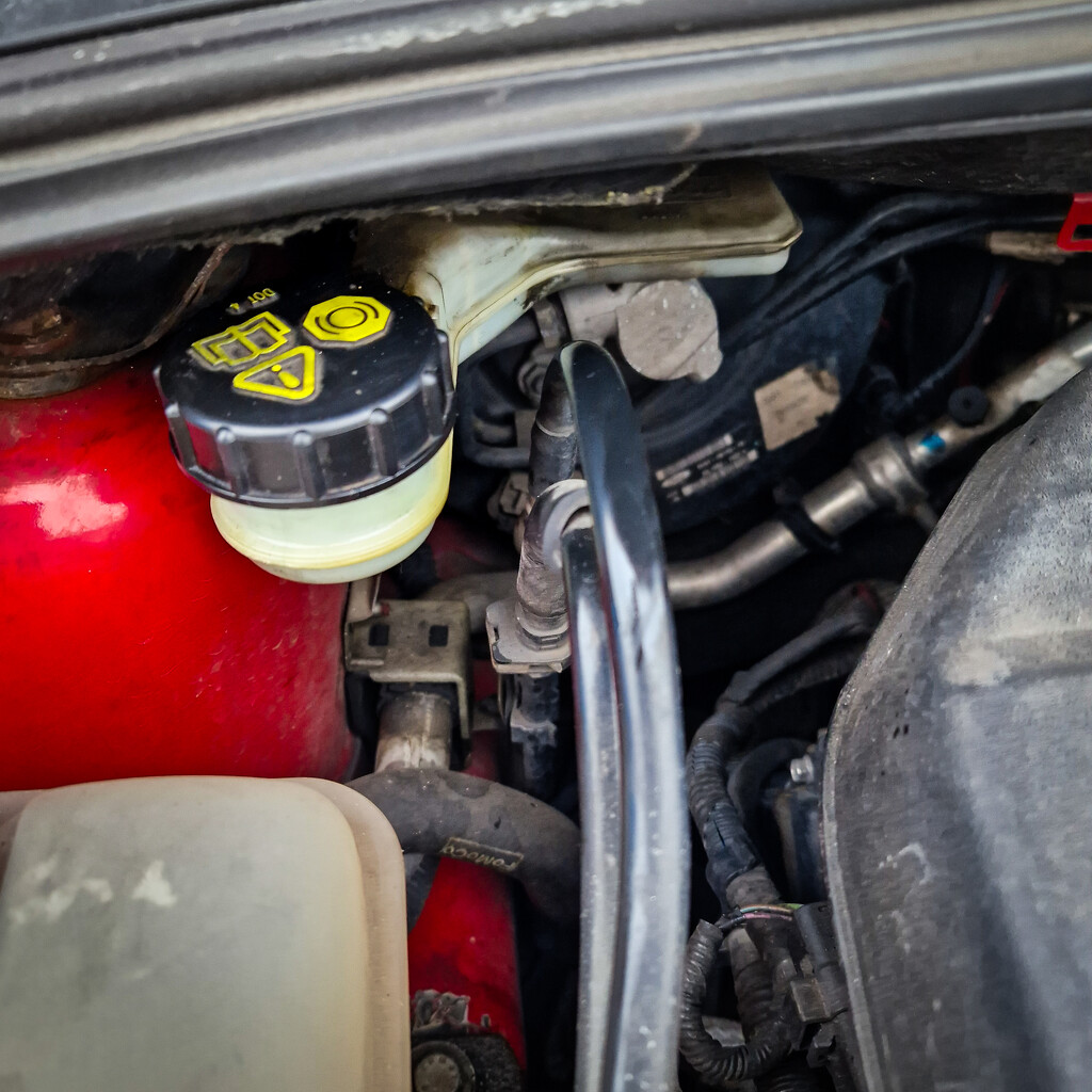 Trying to work out how to top up the brake fluid by andyharrisonphotos