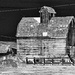 Old barn artistic chalk and charcoal by larrysphotos