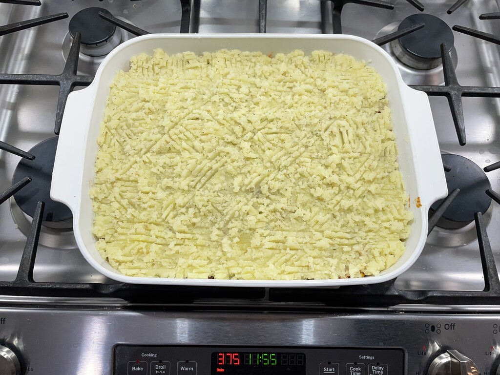 Cottage Pie (Before Baking) by pattytran