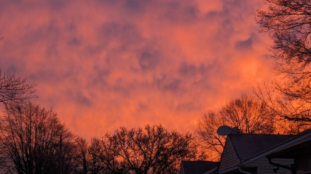 Fire Red Sunrise by photogypsy