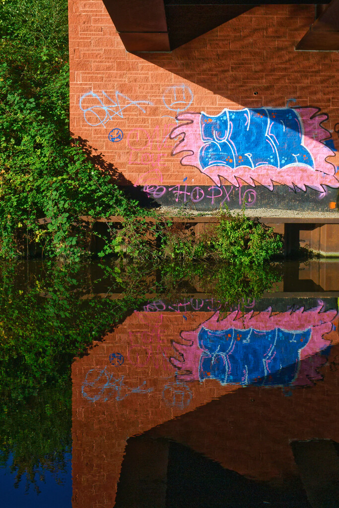 GRAFFITI REFLECTIONS. by derekskinner