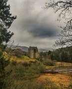 14th Jan 2024 - Neidpath Castle near Peebles in the Scottish Borders.