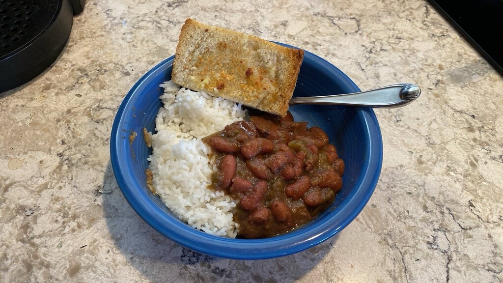 Red beans and rice by aaronosaurus