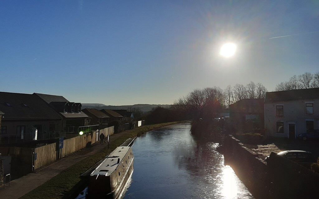 Leeds Liverpool canal. From Rishton.  by grace55