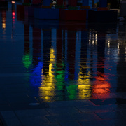 6th Dec 2023 - Wet pavement reflections