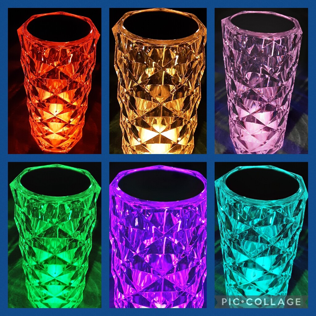 Some colours from our colour changing lantern. by grace55