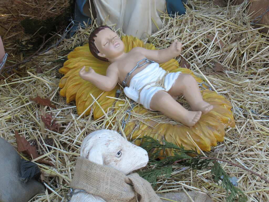 Baby Jesus in chains? by margonaut