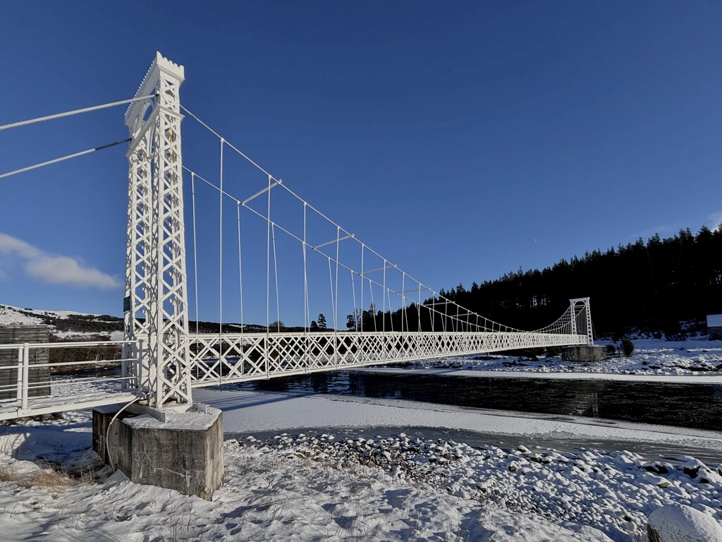 Polhollick Suspension foot bridge by neil_ge