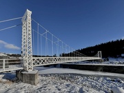 17th Jan 2024 - Polhollick Suspension foot bridge