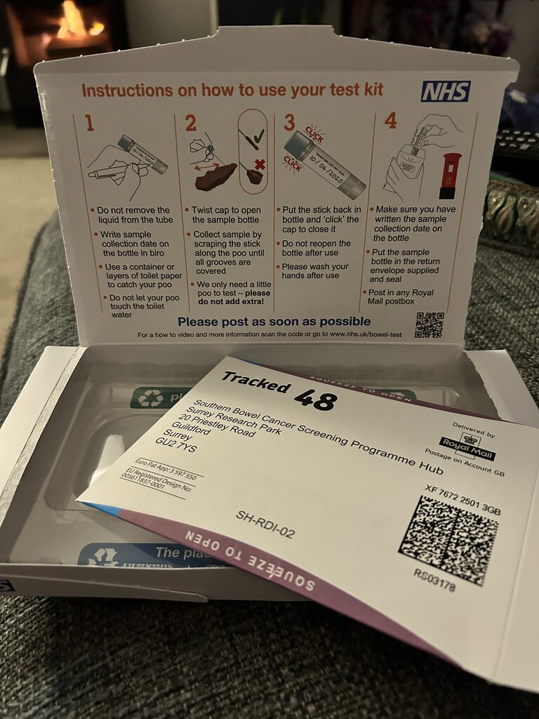 Bowel Cancer Screening test kit by 365_cal