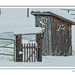 Snowy Outhouse by kbird61