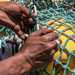 Fishing Net Repairs by seacreature
