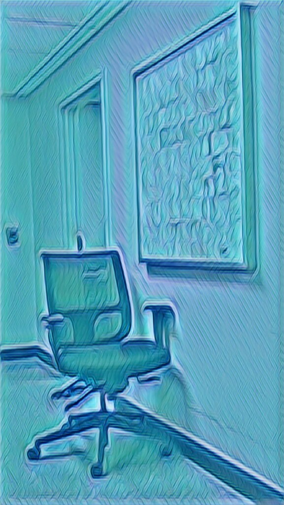 Blue chair - option 11... by marlboromaam