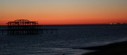 19th Jan 2024 - Sunset over the West Pier- not edited