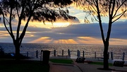20th Jan 2024 - Sunset at Mindarie with crepuscular rays