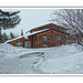 Winter Cabin by kbird61