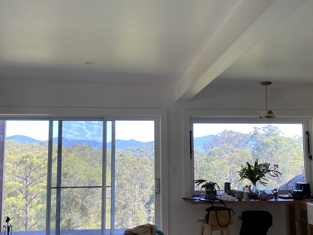 Bush mountain cabin view by mina74