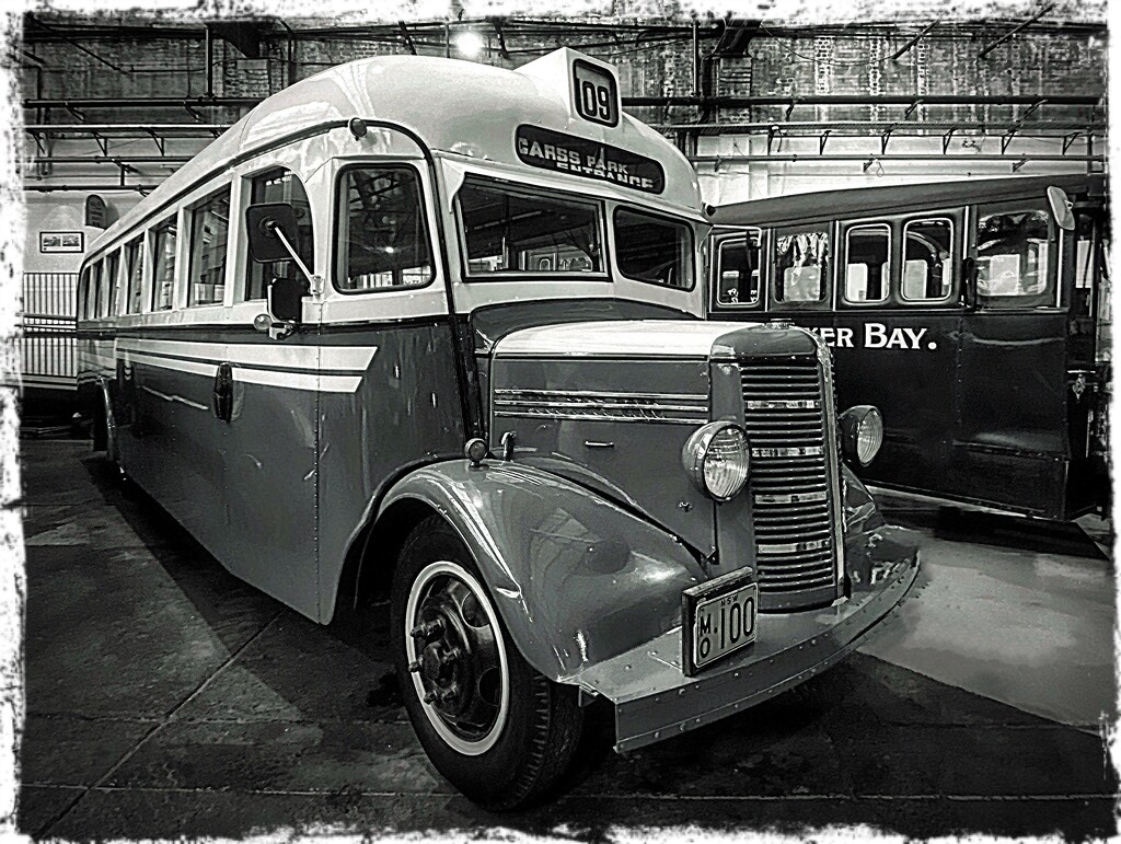 Just like the beat up pre-war Reo bus I used to catch in the late fifties to mid sixties.  by johnfalconer