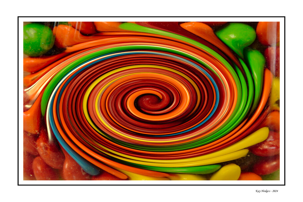 M&M Swirl - Abstract by kbird61